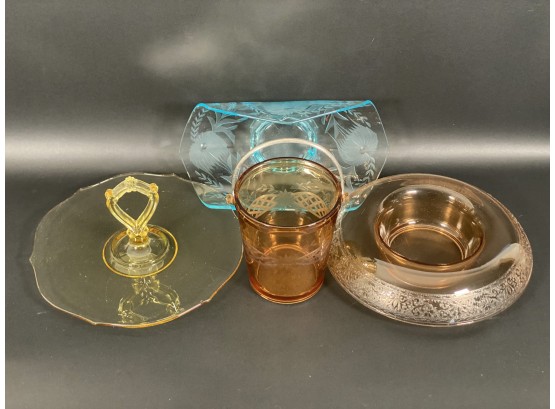A Very Nice Assortment Of Depression Glass