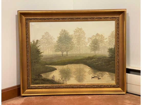 B.G. Anderson, Original Oil On Canvas, Landscape, Signed