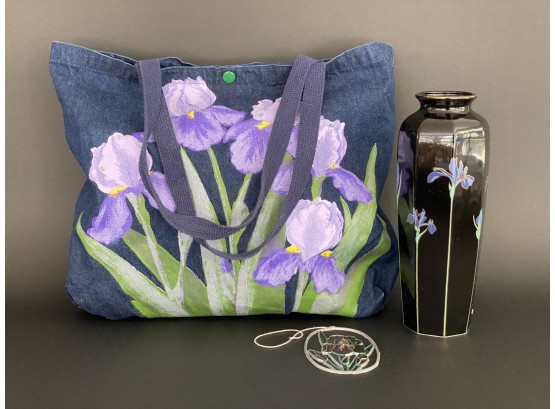 A Selection Of Iris-Themed Items