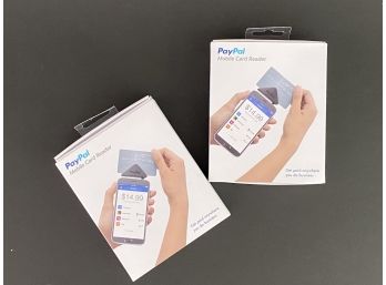 Two New-in-Box PayPal Card Readers