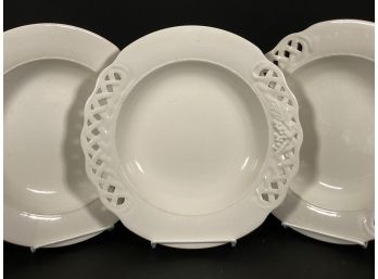 Four Italian Ceramic Soup Bowls By Pier 1