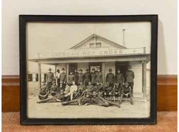 A Super Interesting Undated Red Cross Outpost Photograph