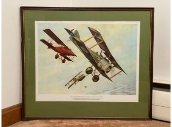 Framed Print, The Richthofen Legend, War Plane