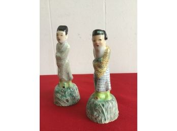 Asian Couple Figures