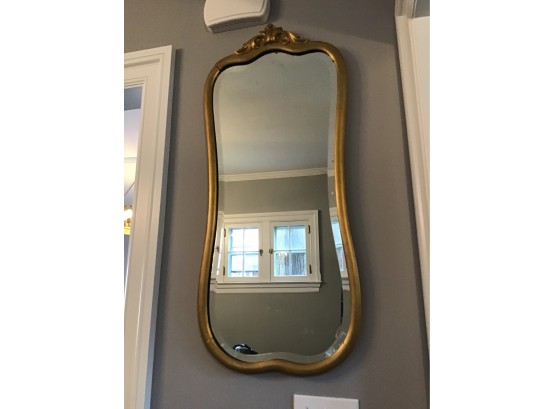 Golden Framed Mirror
