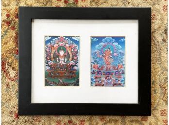 A Pair Of Buddah Prints
