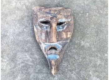 An Antique Primitive Mask, Possibly Aboriginal Origin