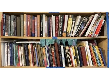 Library Shelves Of Books - 'I'