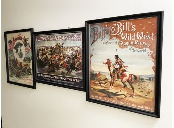 Framed Buffalo Bill Prints