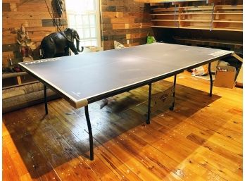 A Sportcraft Ping Pong Table And Accessories