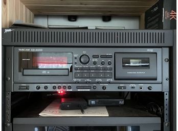 Tascam CDA-550 CD Player And Cassette Recorder