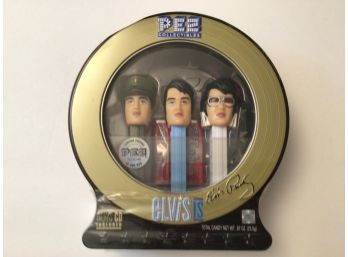 2007 Limited Edition  Pez Collectibles Elvis Presley With CD Sealed
