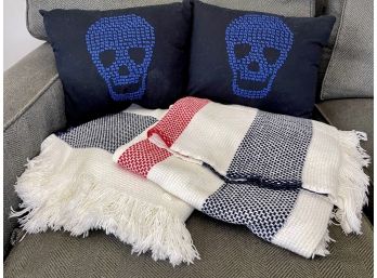 Red White And Blue Decor Accents