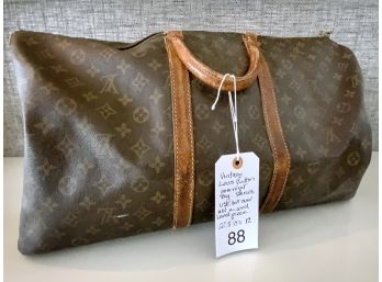 Vintage Louis Vuitton Weekender Duffle Bag
