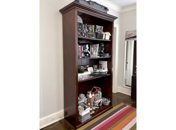 Tall Wood Look Bookcase