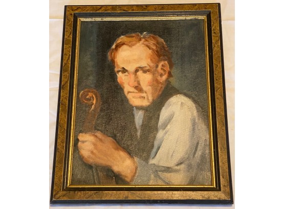 Carl. T. Linden, Oil On Board, Unsigned