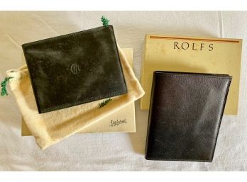 Two Leather Wallets - Jorge Larmel And Rolfs