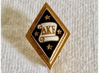 1890 Delta Kappa Epsilon Fraternity Pin