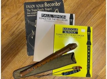 Weiss Superior Recorder And Books