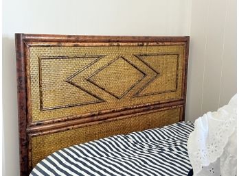 Bamboo And Rattan Twin Size Bed Frame