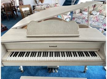 Fench Provincial Kimball Baby Grand Piano