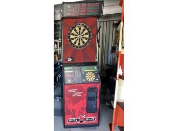 Arcade Dartboard Game Wild Bull Bristle Board League Approved Great Full Size Pub Bar Steel And Soft Tip Works