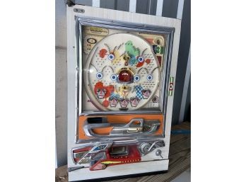 Pachinko Maruhon Co 21x6x32in Made In Japan Printed In Japanese Pinball Style Game