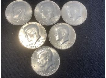 1776-1976 Kennedy Half Dollars
