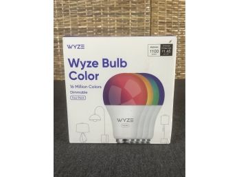 Wyze Bulb Color Dimmable 4 Pack