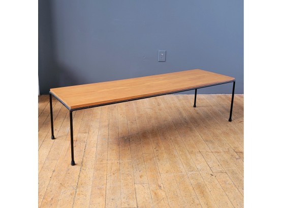 Paul Mccobb Planner Group Minimalist Wrought Iron Coffee Table