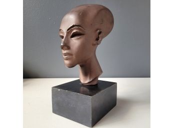 C 1955 Nephritis Daughter Cast Iron Sculpture
