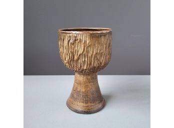 1965 Lou Elliot American Studio Craft Pottery Vase