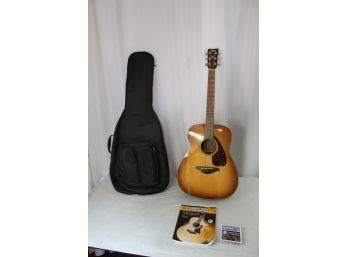 Yamaha Acoustic Guitar & Travel Case
