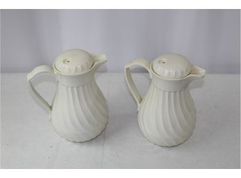 (2) Insulated Coffee Carafes
