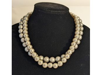 Pair Of Large Pearl Necklaces