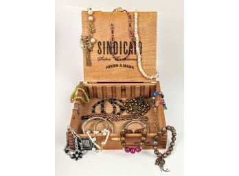 Bracelets In A Sindicato Cigar Box