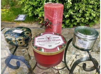 Lot Of Four Scented Candles