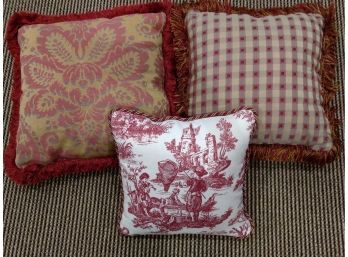 Trio Of Decorative Pillows