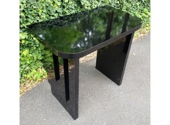 Shiny Black Art Deco Style Table