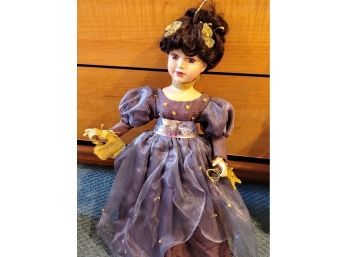 An Exquisite Very Elegant Porcelain Doll From Sophia's Heritage Collection