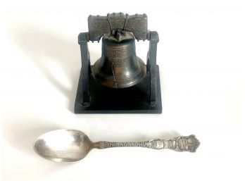 Pair Liberty Bell Treasures For The Philadelphia Fan (LOC: FFD 1)
