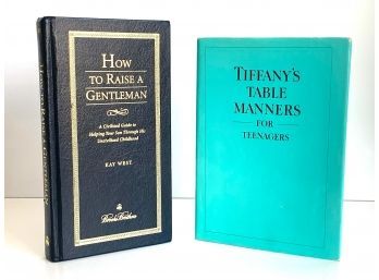 Essential Pair For Today! Tiffanys Table Manners For Teenagers & Brooks Brothers How To Raise A Gentleman FFD1