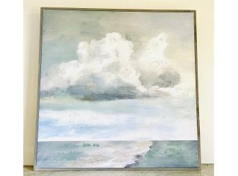 Oil On Canvas Storm Cloud On Ocean (LOC: FFD 2)