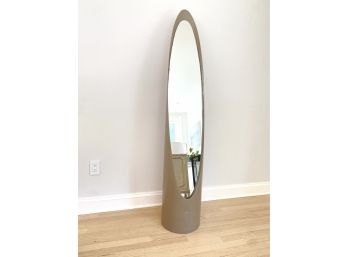 Mid Century Modern Tall Standing Acrylic Composit Mirror (LOC: FFD 1)