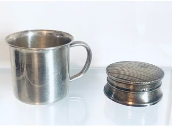 Two Sterling Accessories (LOC: FFD 1)