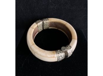 Bone Bracelet With Pin Closure - For Small Wrist