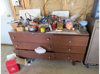 Everything But The Kitchen Sink - Massive Workbench Chest Chock Full Of Goodies!