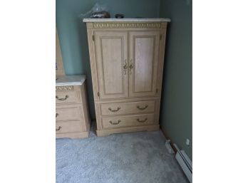 Tall Armoire Style Dresser / TV Cabinet