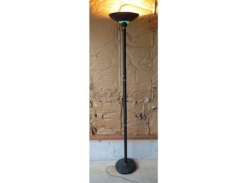 6 Ft. Halogen Floor Lamp W/torchiere Style Shade