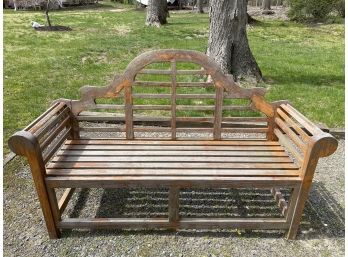 Plantation Timbers Teak Bench, Its Solid! 1 Of 2